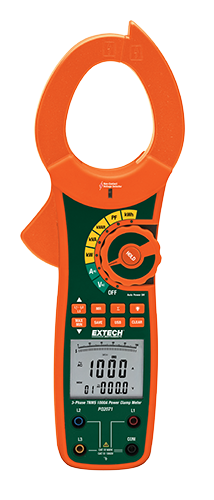 EXTECH 1000A AC 1-/3-PHASE POWER CLAMP METER