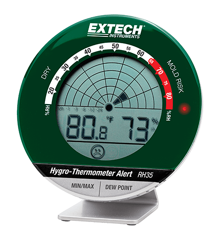 EXTECH HYGRO-THERMOMETER ALERT