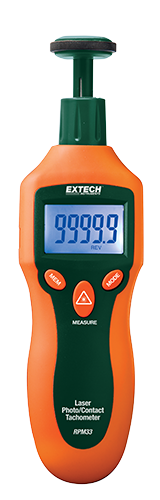 EXTECH MINI COMBINATION CONTACT/LASER PHOTO TACHOMETER جهاز قياس الدوران