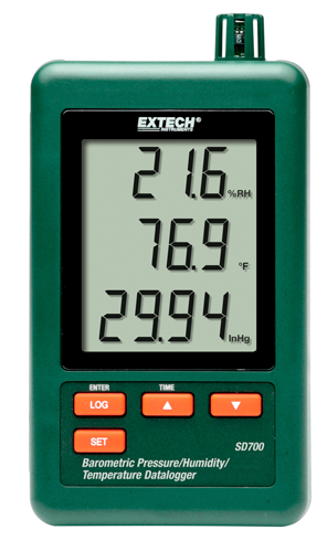 EXTECH 3-CHANNEL TEMPERATURE DATA LOGGER اكستيك جهاز قياس الحرارة و الرطوبة