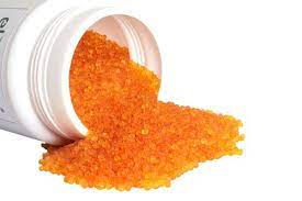 SILICA GEL BEADS 2.5-5MM ORANGE 15KG