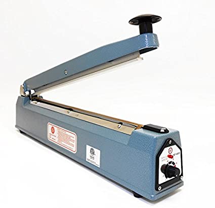 Sealer Sales KF-400H Blue 16" Impulse Hand Sealer / Bag Sealer with 2.6mm Seal from ABC Office