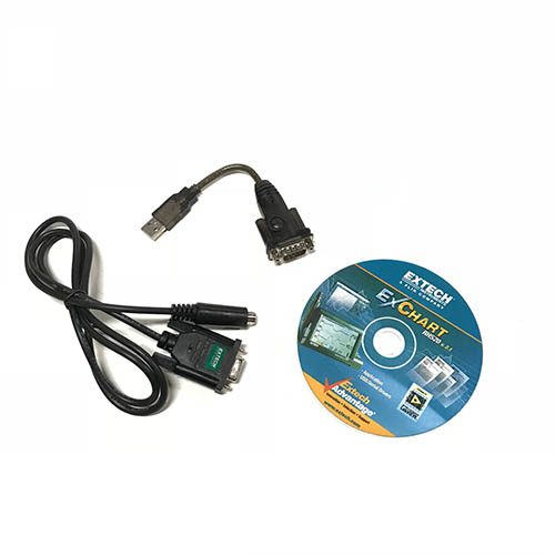 EXTECH SOFTWARE & CABLE FOR RH520A