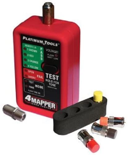 PLATINUM 4MAPPER Coax Tester.  Clamshell.