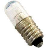 filament lamp E10 base 6v 3W T10X28-130R