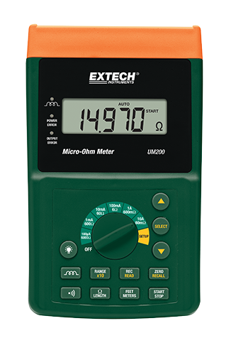 EXTECH HIGH RESOLUTION MICRO-OHM METER