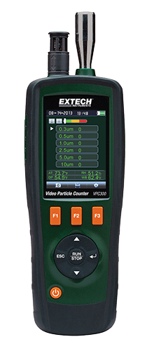 EXTECH CERTIFIED VIDEO PARTICLE COUNTER WITH BUILT-IN CAMERA