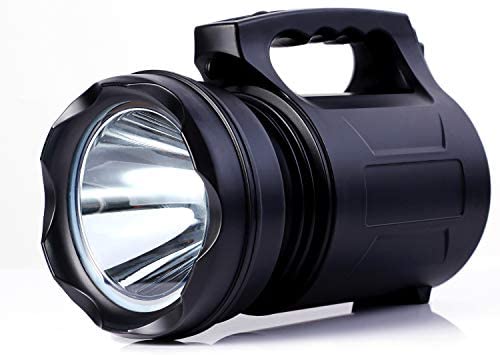 Rechargeable Portable Large Flashlight15000Mah كاشف محمول قابل للشحن 15000م اي اتش