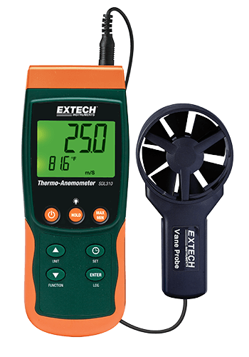 EXTECH THERMO-ANEMOMETER /DATALOGGER