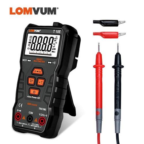 LOMVUM T18E Smart Multimeter Auto Ranging AC/DC Flashlight