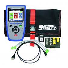 Platinum Tools TCB300 Cable Prowler Cable Tester, Cable Verifier, PoE Detector, TDR, Test Kit