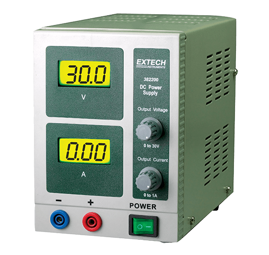 EXTECH 30V/1A Single Output DC Power Supply