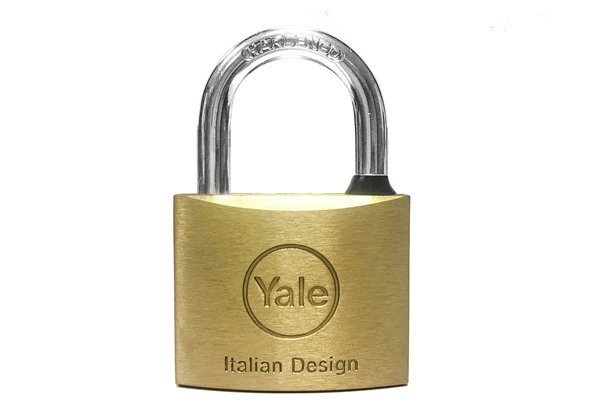 Yale Brass Padlock  40mm