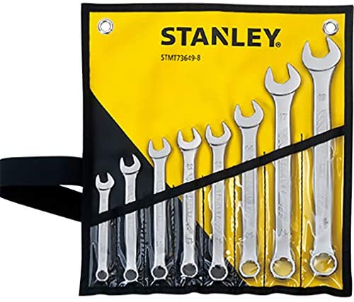 Stanley 8 Pcs Combination Wrench Set Stmt73649-8