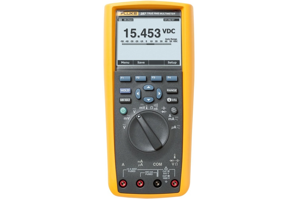 Fluke 287 True-RMS Electronics Logging Multimeter فلوك جهاز قياس الجهد