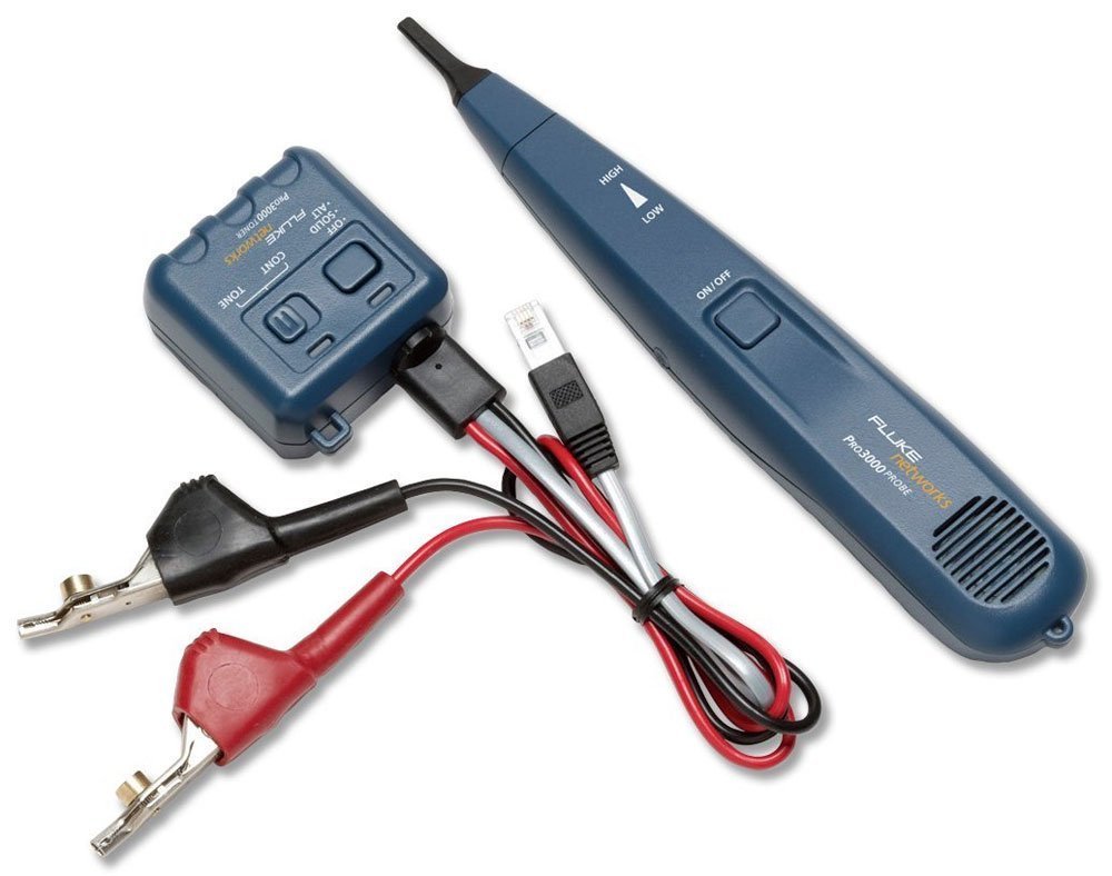 Fluke Networks Pro3000™ Tone Generator and Probe Kit