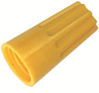 [591] WIRE CONNECTOR YELLOW 10-004