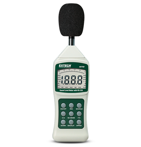 [407750] EXTECH SOUND LEVEL METER WITH PC INTERFACE اكستك جهاز لقياس شدة الصوت