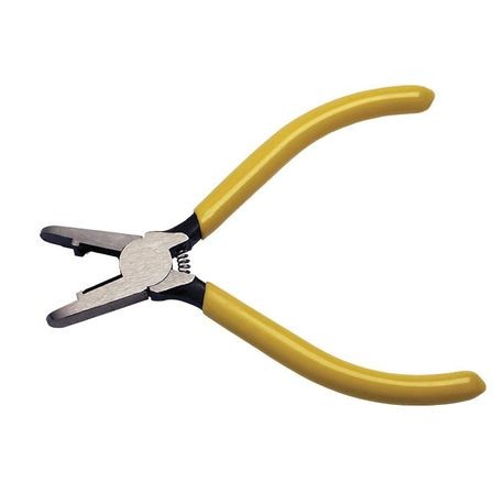 [12100C] Connector Pressing Telcom Pliers.  Clamshell.