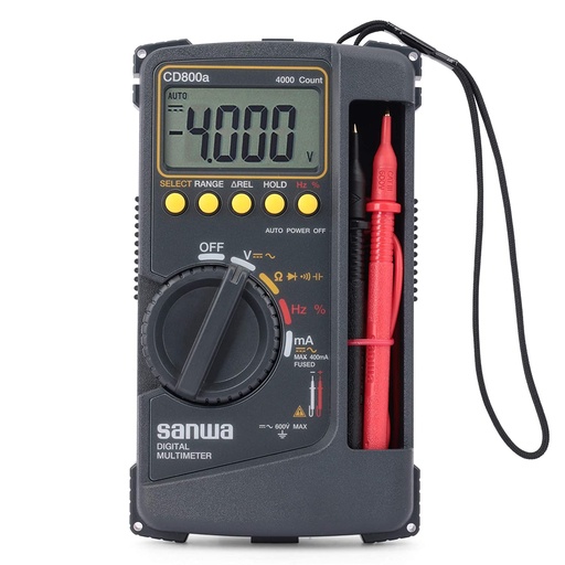 [CD800A] SANWA MULTIMETER JAPAN سانوا جهاز قياس الفولت