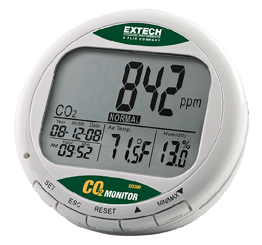 [CO200] EXTECH DESKTOP INDOOR AIR QUALITY CO2 MONITOR