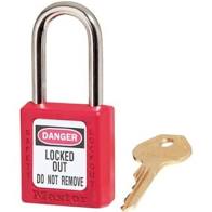 [ES-DEL-KD-42-RED] LOTO PAD LOCK RED 42 SEC