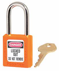 [ES-PLSP-85-KD-ORA] LOTO LOCKOUT PAD LOCK ORANGE