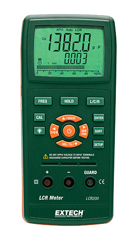 [LCR200] EXTECH PASSIVE COMPONENT LCR METER جهاز قياس المقاومات اكستيك