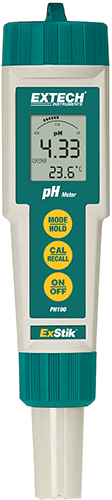 [PH100] EXTECH WATERPROOF PH METER /GEL FILLEDمقياس درجة الحموضة مقاوم للماء
