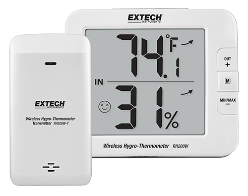 [RH200W] EXTECH MULTI-CHANNEL INDUSTRIAL HYGRO-THERMOMETER