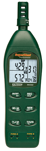 [RH350] EXTECH SUPER PCSYCROMETER جهاز قياس الحرارة والرطوبة