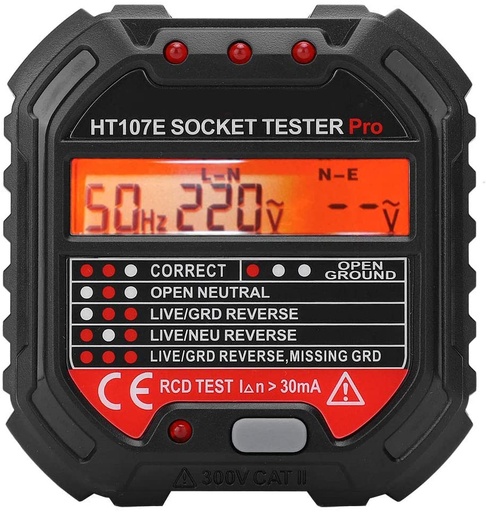 [HT107E] habotest soket tester 