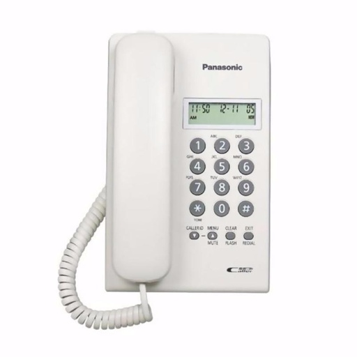 [KX-T7703] Panasonic Caller ID Corded Telephone باناسونيك هاتف أرضي